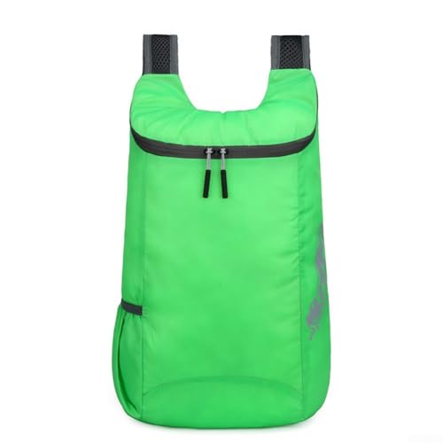 Leichte faltbare Reisetasche mit Polyester-Material, geeignet für Sport, Klettern, Massage, Angeln und Tourismusaktivitäten, Größe 26 cm x 38 cm x 12 cm (grün) von SiSinkal