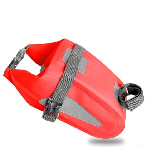 Leichte und wasserdichte Fahrrad-Hecktasche, perfekt für den täglichen Gebrauch (rot) von SiSinkal