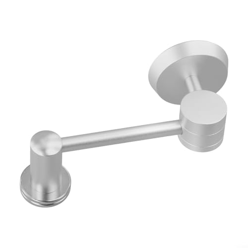 Magnetischer Puck-Siebhalter aus Aluminium, kompatibel mit 58 mm/53 mm/51 mm Kaffeefiltern, faltbarer, verbrühungsschutz, verstellbarer Espresso-Zubehörständer für Barista Zuhause oder Café (Silber) von SiSinkal