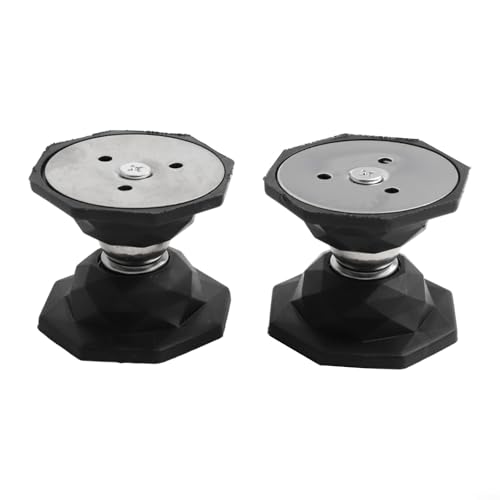 Magnetisches Türstopper-Set mit Silikonmaterial für Wohnwagen, Wohnmobil und Wohnmobiltüren, Geräuschreduzierung, Schwarz, 2 Stück von SiSinkal