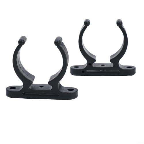 Marine Nylon Boot Haken Clip Split Paddle Rod Halter Klemme für 38 mm 1,5 Zoll Stange Kanu Floß Zubehör mit doppelten Befestigungslöchern Einfache Installation 2 Stück Marine Nylon Boot Haken Clip Split Paddle Rod Halter Klemme für 38 mm 1,5 Zoll Stange Kanu Floß Zubehör mit doppelten Befestigungslöchern Einfache Installation 2 Stück von SiSinkal