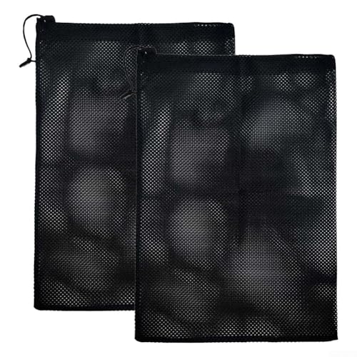 Netz-Pumpen-Filtertasche mit Kordelzug für Brunnen Pool Barriere Schutz Abdeckung Wasserpumpe Siebnetz für Aquarium Fisch Tank Teichschutz 31 x 41 cm 45 x 45 cm 60 x 60 cm (45 x 45 cm) von SiSinkal