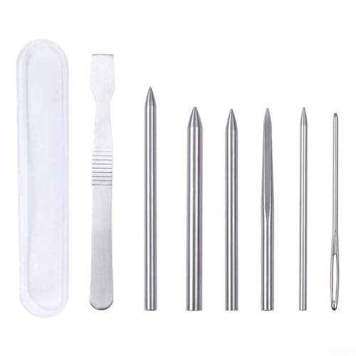 Para Cord Stitching Needles Stainless Steel Tool for Creative For DIY Crafts (B Suit) von SiSinkal