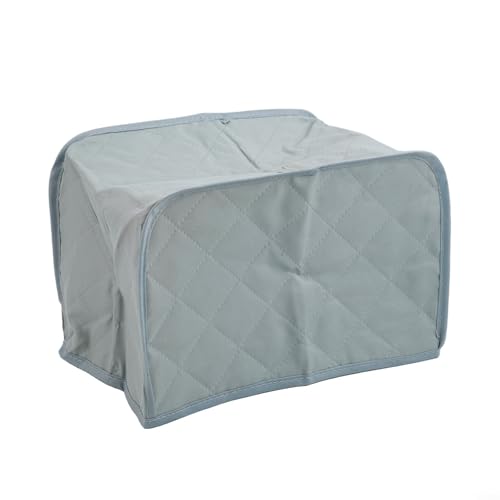 Praktische Abdeckung für Toaster mit 2 bis 4 Scheiben, verhindert Staub und erhält die Sauberkeit (Grau, S) von SiSinkal