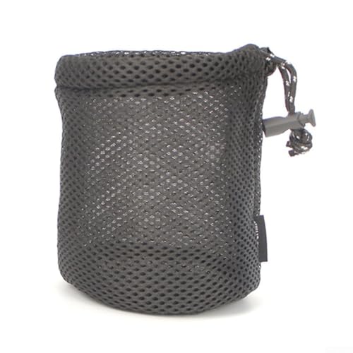 Reise Outdoor Aufbewahrungsnetz Tasche Mesh Organizer für Camping Wandern Anti-Kollision für Wasserbecher Teekannen Küchenutensilien Leicht (S) von SiSinkal