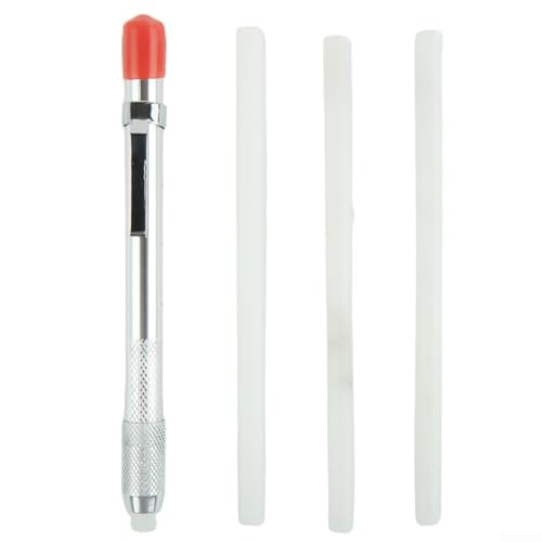 Rundes Speckstein-Markerhalter-Set aus Edelstahl mit 3 Ersatzminen Talkum Schiefer Bleistift zum Schweißen Zeichnen Markieren Werkzeug Kit Tischlerei Löten Inzision Metallbearbeitungsprojekte Rundes Speckstein-Markerhalter-Set aus Edelstahl mit 3 Ersatzminen Talkum Schiefer Bleistift zum Schweißen Zeichnen Markieren Werkzeug Kit Tischlerei Löten Inzision Metallbearbeitungsprojekte von SiSinkal