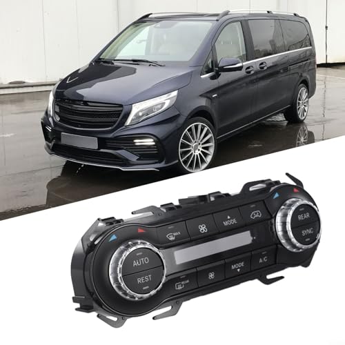Schlankes Design Klimasteuerschalter Panel passend für Mercedes Modelle W447 und W448 von 2016 bis 2023 von SiSinkal