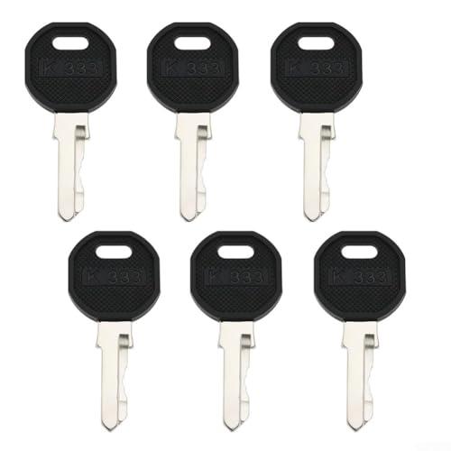 Schrankschlüssel Ersatz Metall Schlüssel Set für EK333 333 1108-1-1 1108-U35 Netzwerkschrank Schließsystem Kompatibel für Hoffman EMK Schließzylinder 6 Stück Schrankschlüssel Ersatz Metall Schlüssel Set für EK333 333 1108-1-1 1108-U35 Netzwerkschrank Schließsystem Kompatibel für Hoffman EMK Schließzylinder 6 Stück von SiSinkal