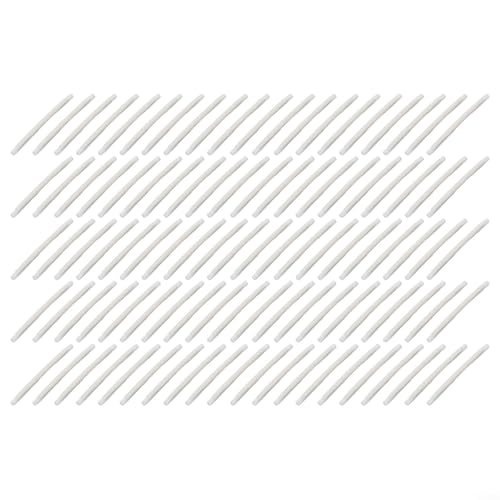 Schrumpfschlauch aus optischen Fasern, 60 mm Länge, 100 Stück, PE-Material, hochfeste Edelstahlnadel (A) von SiSinkal