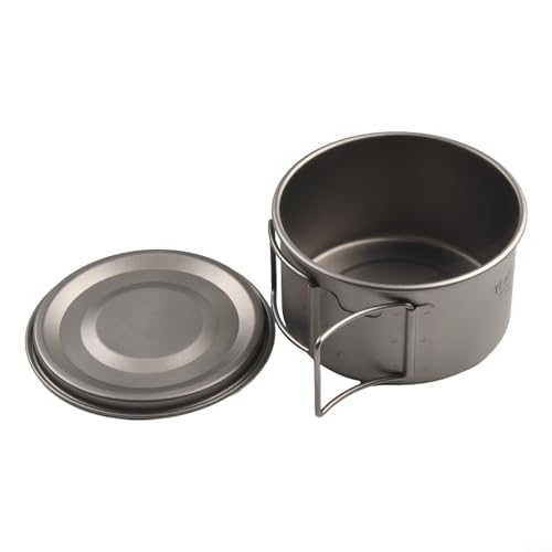 Schüssel-Set mit faltbaren Funktionen für bequeme Nutzung während Sie die Natur und die Natur genießen (450 ml mit 600 ml Schalen mit Deckel) von SiSinkal