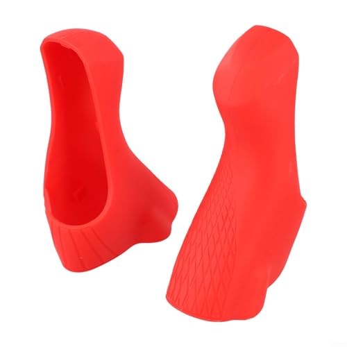 SiSinkal Brems-Schalthebelabdeckungen für SORA ST R2000/ST R3000/ST R3030, verschleißfest, einfache Handhabung, Rot von SiSinkal