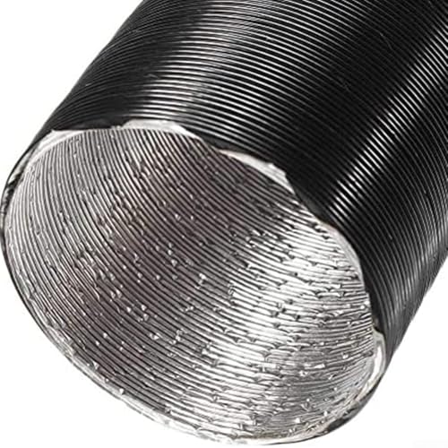 Sisinkal 60 mm Aluminium-Heizungsk, Standheizung, Ansaugschlauch, schwer entflammbar, flexibles Rohr für Fahrzeug-Luftsysteme (300 cm) von SiSinkal