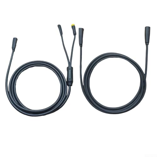 Sisinkal E-Bike-Display-Verlängerungskabel, kompatibel mit Bafang M410 M500 M600 M800 Mittelantriebs-Motorteilen, 1,25 m (1 zu 1) von SiSinkal