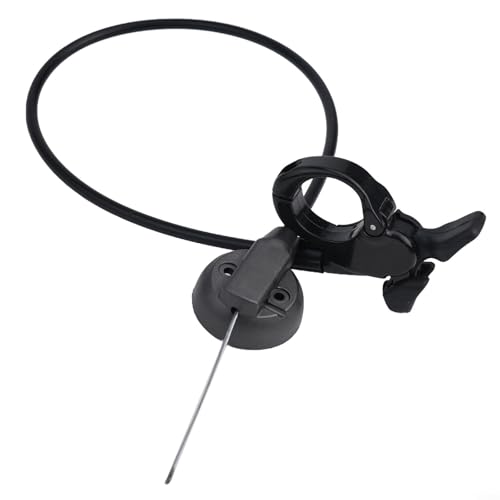 Sisinkal Fahrrad-Federgabel Fernbedienung Lockout Control Schalter Hebel kompatibel mit Epicon Raidon XCR XCM 22,2 mm Lenkerhalterung 69 cm Kabel Aluminiumkonstruktion von SiSinkal