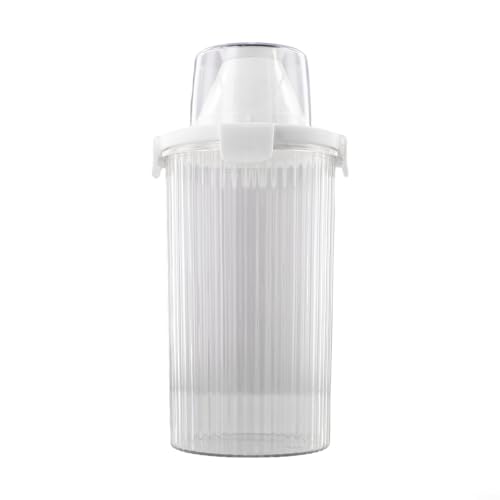 Sisinkal Frischhaltedose Küche Organizer Mülleimer mit Ausgießer Messbecher Deckel für Reis, Mehl, Zucker, Körner, Nüsse, Bohnen, Snacks, Müsli, Tiernahrung, luftdichter Verschluss, transparent Sisinkal Frischhaltedose Küche Organizer Mülleimer mit Ausgießer Messbecher Deckel für Reis, Mehl, Zucker, Körner, Nüsse, Bohnen, Snacks, Müsli, Tiernahrung, luftdichter Verschluss, transparent von SiSinkal