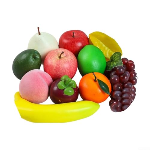 Sisinkal Künstliches Obst-Deko-Set, Schaumstoff, realistisch aussehende Trauben, Requisiten, für Zuhause, Küche, Tisch, Hochzeit, Party, Tafelaufsatz, Fotografie, Bühnendekoration (2) von SiSinkal