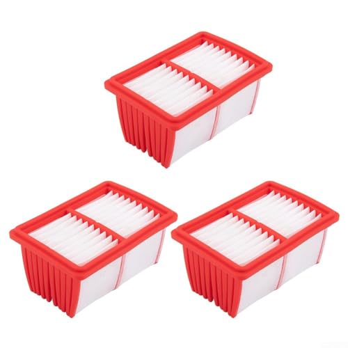 Sisinkal Staubsaugerfilter Ersatz für Bosch GDE12 GDE18V-12 GDE18V-16 GDE28D, weißes Filterpapierzubehör für Staubabsaugsystem, einfache Installation, kein Werkzeug erforderlich (3er-Pack) von SiSinkal