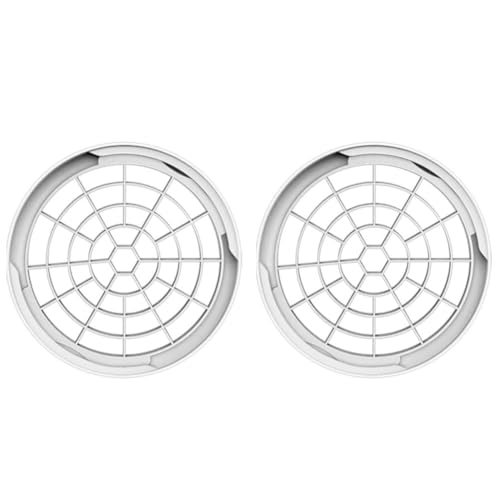 Sisinkal Tragbarer AC-Abluftk-Schutzabdeckung, Netzfilter für Klimaanlage, Belüftungssystem, Anti-Staub, Insektenschutz, 2 Stück (130 mm) von SiSinkal