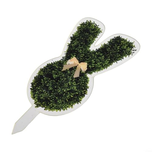 Skurrile Outdoor-Osterhasen-Blumentopf, ideal für Gartenarbeit und als Frühlingsdekoration (30 x 16 cm) von SiSinkal