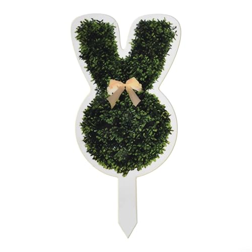 Skurrile Outdoor-Osterhasen-Blumentopf, ideal für Gartenarbeit und als Frühlingsdekoration (39 x 20 cm) von SiSinkal