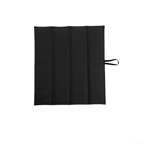 Tragbares und feuchtigkeitsbeständiges Kissen, faltbares Isolierkissen für alle Outdoor-Aktivitäten (schwarz) von SiSinkal