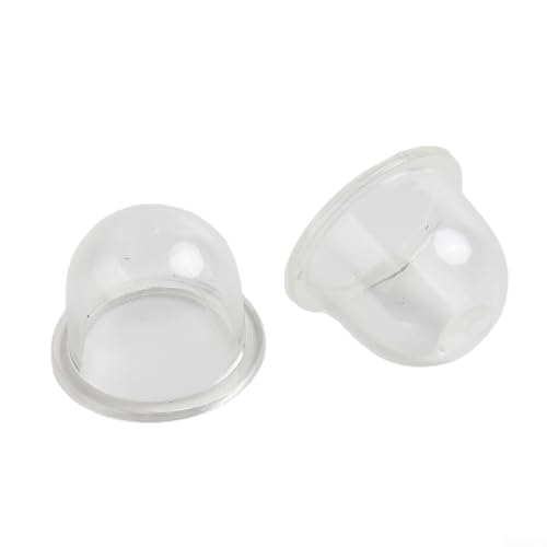 Transparenter Kunststoff für Primerpumpe, 19 mm, Kraftstoffpumpe, Ersatzteile für Rasentrimmer, Kettensäge, Heckenschere, Motorsense, Gartengeräte (10 Stück) von SiSinkal