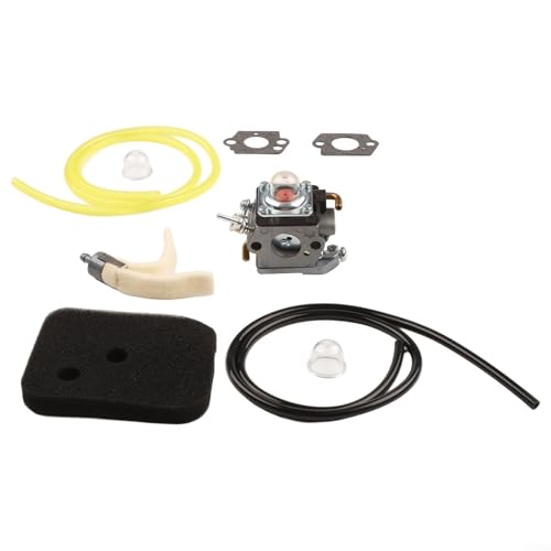 Trimmer Vergaser Ersatz-Kit Hecke mit Kraftstoffleitung Luftfiltersystem kompatibel mit HS 122HD45 122HD60 522HDR60S Outdoor Power Equipment von SiSinkal