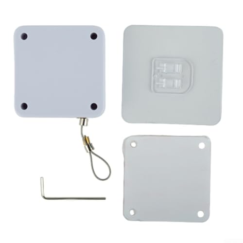 Türschließer mit 1200 g Spannung für einfache Installation und platzsparende Montage (weiß) von SiSinkal