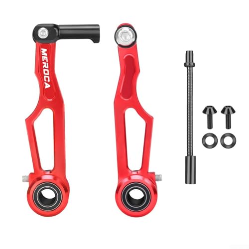 V-Bremssattel für 14/16 Zoll Faltrad Leichtes Aluminium mit Teilen (rot) von SiSinkal