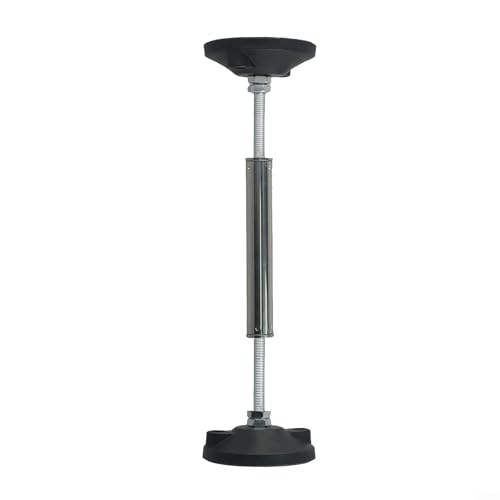 Verstellbare Teleskop-Stützstange für Schränke und Waschbecken, robuste Metall-Montagestange mit Nylonbasis, einziehbare Höhe, stabile Klemmhalterung für Küche und Badezimmer (23–37 cm) von SiSinkal