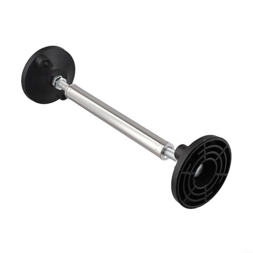 Verstellbare Teleskop-Stützstange für Schränke und Waschbecken, robuste Metall-Montagestange mit Nylonbasis, einziehbare Höhe, stabile Klemmhalterung für Küche und Badezimmer (30–45 cm) von SiSinkal