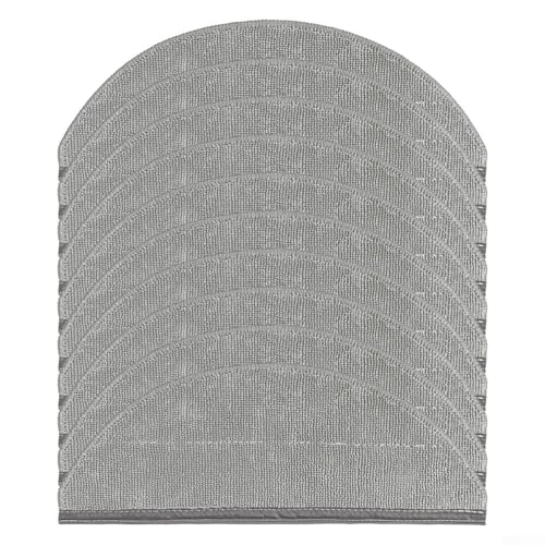 Waschbare Mikrofaser-Wischtücher für Roborock Q10 X-5, X-5+, Q10P, Q10P+, Q10 PF und Max Pro+ Roboter-Staubsauger, Ersatz-Pads für harte Bodenwischer zu Hause (10 Stück) von SiSinkal