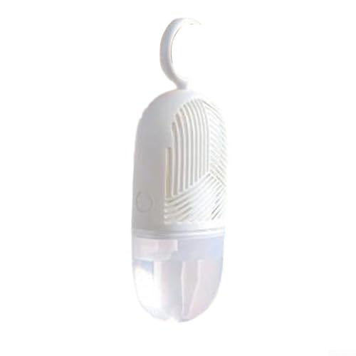 Wiederverwendbarer Luftentfeuchter zum Aufhängen von Kleidung mit transparentem Wasserspeicher für effektive Feuchtigkeitsaufnahme, Vermeidung und Geruchsentfernung in Kleiderschränken, Schränken von SiSinkal