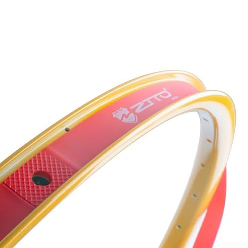ZTTO Fahrrad-Felgenstreifenkissen, Reifenschutz für verbesserte Leistung, 50,8 cm, Rot, 2 Stück von SiSinkal