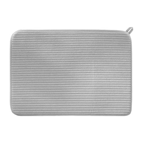 SiaBiced Abtropfmatte Geschirrtrockenmatte Küchenmatte Trockenpad Aus Mikrofaser Hitzebeständig Und Faltbar für Geschirr Töpfe Pfannen Und Kaffeemaschinen, 38x50cm SiaBiced Abtropfmatte Geschirrtrockenmatte Küchenmatte Trockenpad Aus Mikrofaser Hitzebeständig Und Faltbar für Geschirr Töpfe Pfannen Und Kaffeemaschinen, 38x50cm von SiaBiced