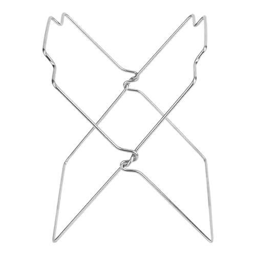 SiaBiced Edelstahl Müllbeutelständer Falbar Stabil für Küchenorganizer Campingtisch Und Picknick, L von SiaBiced