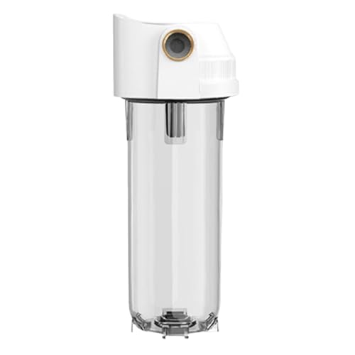 SiaBiced Filtergehäuse für Wasserfilter Als Kartuschengehäuse Und Wasseraufbereiter Sowie Sedimentfilter mit Robuster Bauweise für 40KG Druck für Den Einsatz, mit Griff von SiaBiced