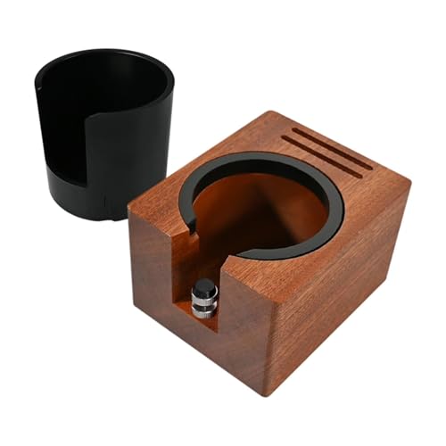 SiaBiced Kaffeestampferstation Als Tamper Halter Und Espresso Aufbewahrung Aus Holz mit Siebträger Ständer Und Höhenverstellbarer Ablage für Küchen Und Bäcker, mit Fass SiaBiced Kaffeestampferstation Als Tamper Halter Und Espresso Aufbewahrung Aus Holz mit Siebträger Ständer Und Höhenverstellbarer Ablage für Küchen Und Bäcker, mit Fass von SiaBiced