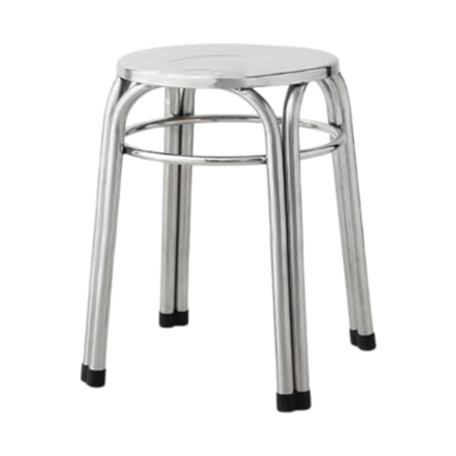 SiaBiced Metallhocker mit Durchmesser 29 cm, ideal für Klassenzimmermöbel im Innenbereich oder Esszimmer, 29cm X 50cm von SiaBiced