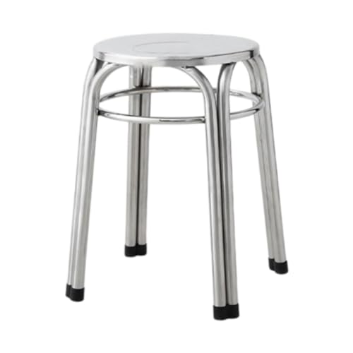 SiaBiced Metallhocker mit Durchmesser 29 cm, ideal für Klassenzimmermöbel im Innenbereich oder Esszimmer, 29cm X 55cm von SiaBiced