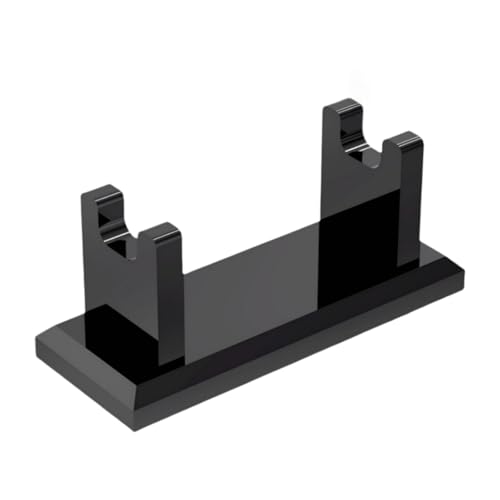 SiaBiced Rasiererhalter Als Kompakte Rasiererablage Und Stilvoller Rasierständer EIN Aufbewahrungssystem Und Ordnungshelfer Aus Acryl für Die Moderne Badezimm, Schwarz von SiaBiced