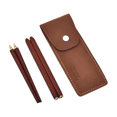 SiaBiced Reise Essstäbchen Zerlegbare Holz Stäbchen Tragbares Besteck Outdoor Geschirr mit Komfortablem Griff für Picknicks Büro Und Ausflüge, Rot SiaBiced Reise Essstäbchen Zerlegbare Holz Stäbchen Tragbares Besteck Outdoor Geschirr mit Komfortablem Griff für Picknicks Büro Und Ausflüge, Rot von SiaBiced