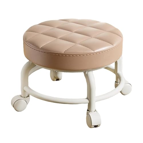 SiaBiced Rollhocker Rundhocker Arbeitshocker Beweglicher Stuhl Niedriger Sitz mit Gepolsterter Sitzfläche für Ergonomisches Arbeiten für Fitnessstudios Und We, Khaki SiaBiced Rollhocker Rundhocker Arbeitshocker Beweglicher Stuhl Niedriger Sitz mit Gepolsterter Sitzfläche für Ergonomisches Arbeiten für Fitnessstudios Und We, Khaki von SiaBiced