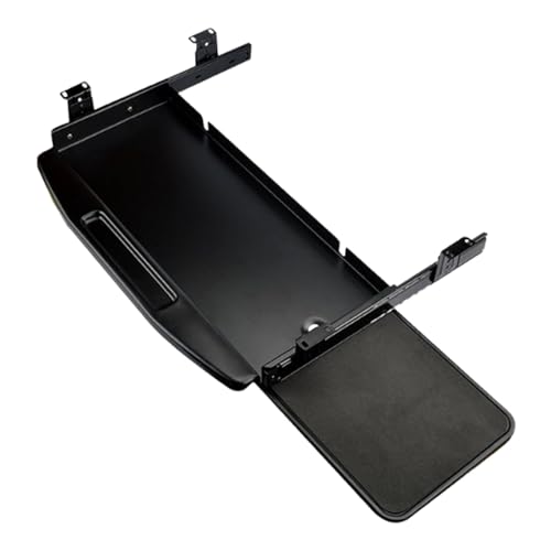 SiaBiced Tastaturablage Als Tastaturschublade Und Gleitschublade mit Tastaturhalter Und Schreibtischablage Ausziehbar für Große Tastaturen für Den Professione, Schwarz SiaBiced Tastaturablage Als Tastaturschublade Und Gleitschublade mit Tastaturhalter Und Schreibtischablage Ausziehbar für Große Tastaturen für Den Professione, Schwarz von SiaBiced