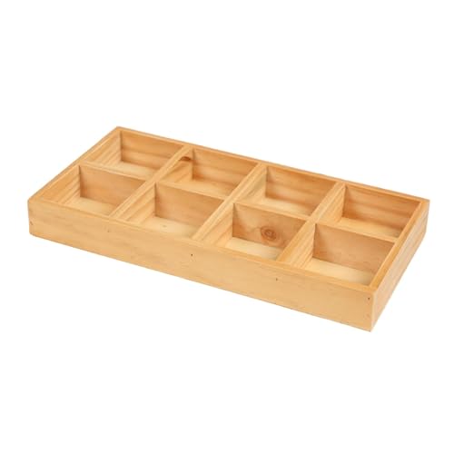 SiaBiced Tragbare Box mit unterteilten Fächern für Schmuckstücke, Holz SiaBiced Tragbare Box mit unterteilten Fächern für Schmuckstücke, Holz von SiaBiced