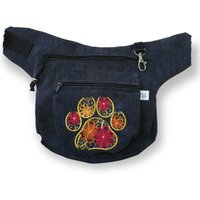 Gassitasche Bauchtasche Hund Anthrazit - Bestickt Mit Pfote Wasserdicht & Verstellbar Leckerlibeutel Handmade Gassitasche Bauchtasche Hund Anthrazit - Bestickt Mit Pfote Wasserdicht & Verstellbar Leckerlibeutel Handmade von SibasHundewelt