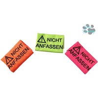 Nicht Anfassen Hundeband Warnschild Für Hundegeschirr Oder Leine Signalband Neon Orange Pink Gelb Hundezubehör Hundewarnung Sicherheitsband Nicht Anfassen Hundeband Warnschild Für Hundegeschirr Oder Leine Signalband Neon Orange Pink Gelb Hundezubehör Hundewarnung Sicherheitsband von SibasHundewelt