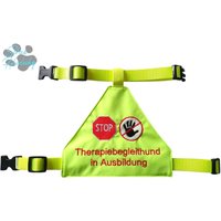 Therapiebegleithund in Ausbildung Warndecke Für Hunde - Neongelb, Sicherheitsdecke, Hundezubehör, Signalweste Therapiebegleithund in Ausbildung Warndecke Für Hunde - Neongelb, Sicherheitsdecke, Hundezubehör, Signalweste von SibasHundewelt