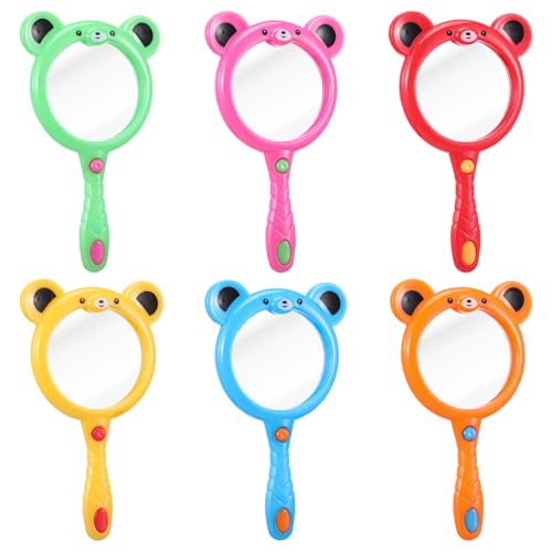 Sibba 6-Teilige 5X Vergrößerungsglas Handlupe Mini Lupe Magnifier Lupen Magnifying Glasses mit Rutschfestem Griff Für Senioren Und Erwachsene Zeitungslesen Insektenbeobachtung und Outdoor Beobachtung Sibba 6-Teilige 5X Vergrößerungsglas Handlupe Mini Lupe Magnifier Lupen Magnifying Glasses mit Rutschfestem Griff Für Senioren Und Erwachsene Zeitungslesen Insektenbeobachtung und Outdoor Beobachtung von Sibba