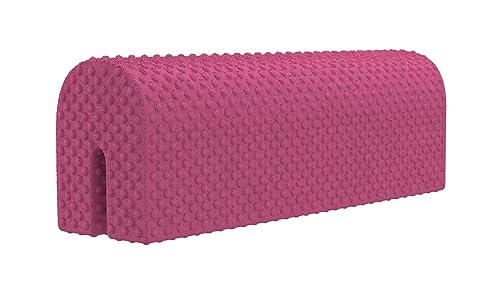 Bettkantenschutz Kinderbett 50 cm - Kantenschutz für Kinder Bett - Schutz für Bettrahmen - Schaumstoffschutz Protektor - Babybettgitter - Cloudlet-Schaumstoffbettschutz - Rosa von Siblo